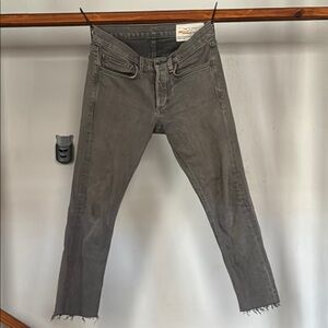 rag & bone 🔥MOVING CLOSEOUT Men's Charcoal Skinny Jeans